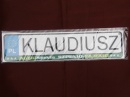 KLAUDIUSZ - TABLICZKA