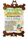 DYPLOM DLA 40-LATKI SK