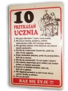 10 PRZYKAZAŃ UCZNIA