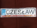 CZESŁAW - TABLICZKA