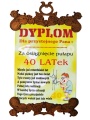 DYPLOM DLA 40-LATKA SK