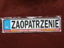 ZAOPATRZENIE - TABLICZKA