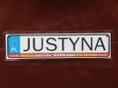 JUSTYNA - TABLICZKA