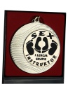 MEDAL SEX INSTRUKTOR METAL