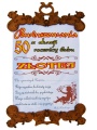 DYPLOM 50 ROCZNICA ŚLUBU SK