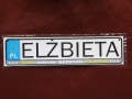 ELŻBIETA - TABLICZKA